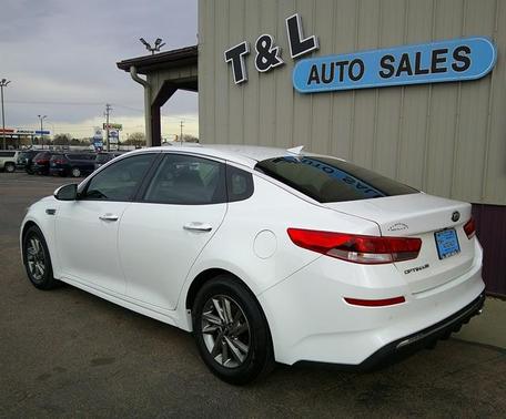 Snow White Pearl 2019 Kia Optima LX