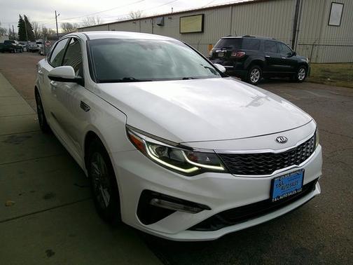 Snow White Pearl 2019 Kia Optima LX