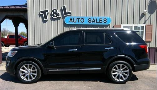 Shadow Black 2017 Ford Explorer Limited