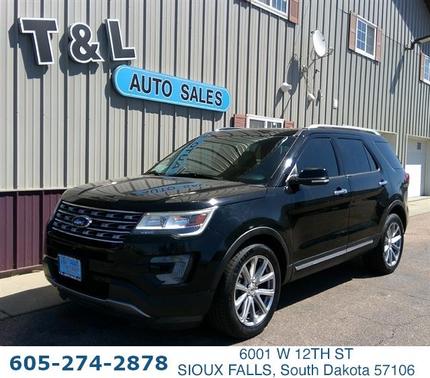 Shadow Black 2017 Ford Explorer Limited