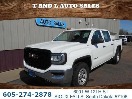 WHITE 2017 GMC Sierra 1500 Base
