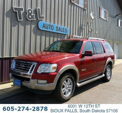 Dark Cherry Metallic 2007 Ford Explorer Eddie Bauer