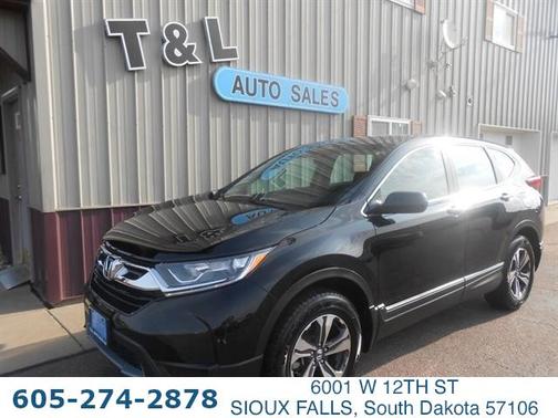 Crystal Black Pearl 2018 Honda CR-V LX