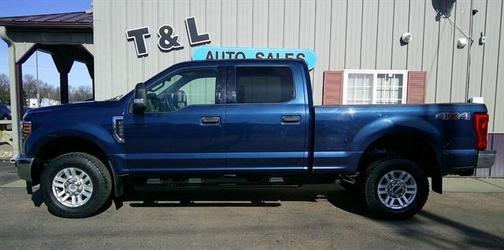 Blue Jeans Metallic 2018 Ford F-250 XLT