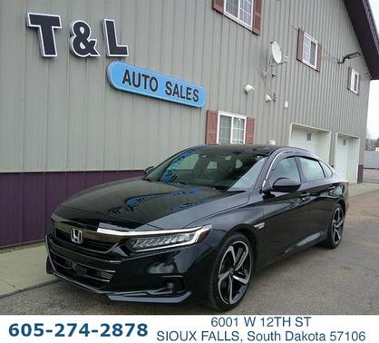 Crystal Black Pearl 2021 Honda Accord Sport SE 1.5T