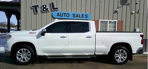 Summit White 2024 Chevrolet Silverado 1500 LTZ