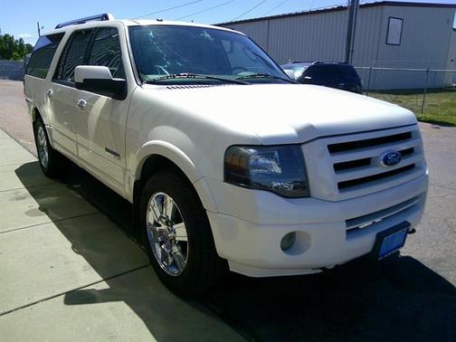 White Suede 2008 Ford Expedition EL Limited