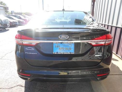 Shadow Black 2017 Ford Fusion SE