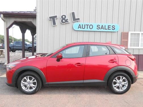 Soul Red Metallic 2018 Mazda CX-3 Sport