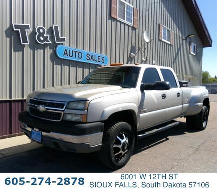 Sandstone Metallic 2005 Chevrolet Silverado 3500 LS Crew Cab