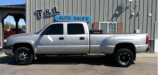 Sandstone Metallic 2005 Chevrolet Silverado 3500 LS Crew Cab