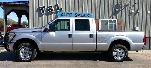 Ingot Silver Metallic 2012 Ford F-250 XLT