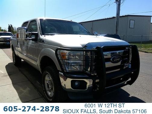 Ingot Silver Metallic 2012 Ford F-250 XLT
