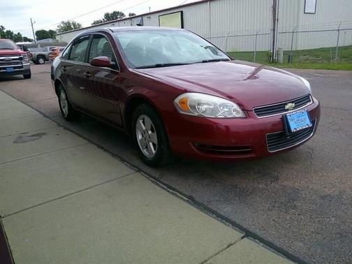 RED 2008 Chevrolet Impala LT