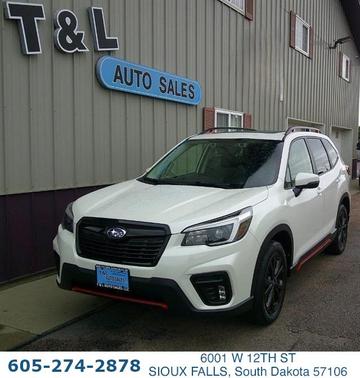 WHITE 2021 Subaru Forester Sport