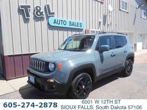 Anvil Gray 2018 Jeep Renegade Latitude