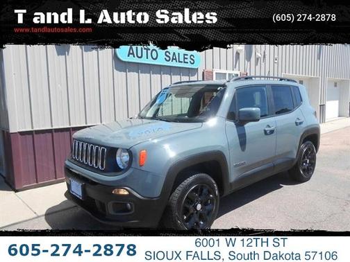Anvil Gray 2018 Jeep Renegade Latitude