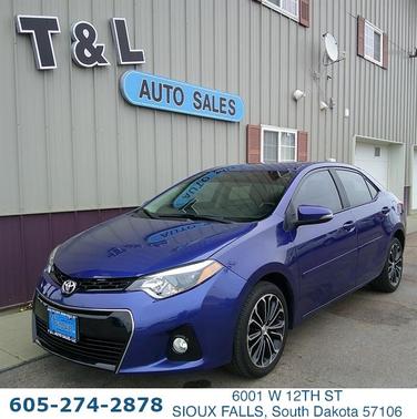 2016 Toyota Corolla S Plus