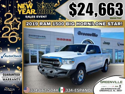 2019 RAM 1500 Big Horn