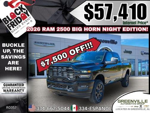 2026 RAM 2500 Big Horn