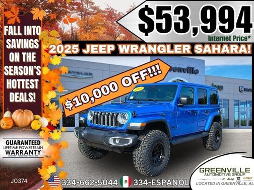 2025 Jeep Wrangler Sahara