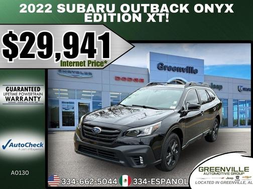 2022 Subaru Outback Onyx Edition XT