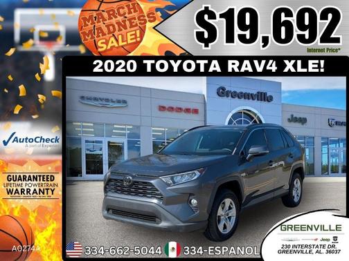 2020 Toyota RAV4 XLE