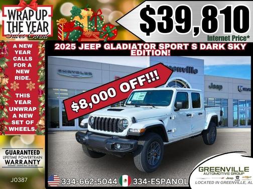 2025 Jeep Gladiator Sport