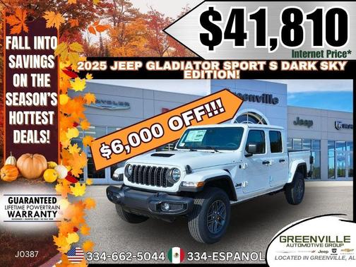 2025 Jeep Gladiator Sport