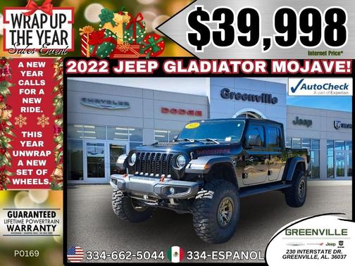 2022 Jeep Gladiator Mojave