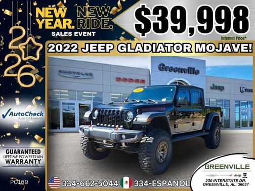 2022 Jeep Gladiator Mojave