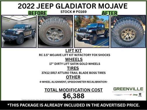 2022 Jeep Gladiator Mojave