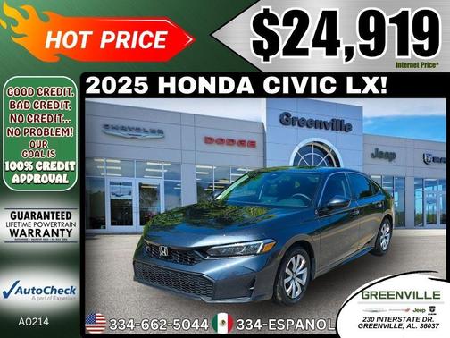 2025 Honda Civic LX