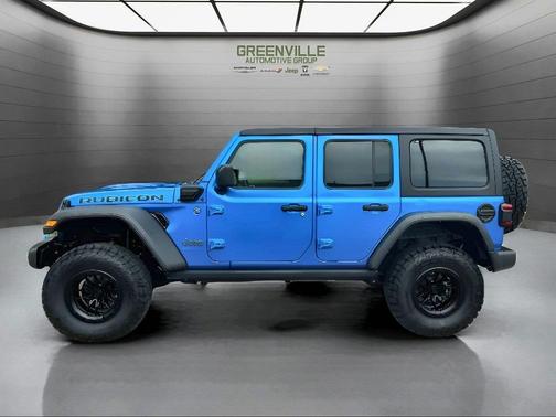 Hydro Blue Pearlcoat 2024 Jeep Wrangler 4xe Rubicon