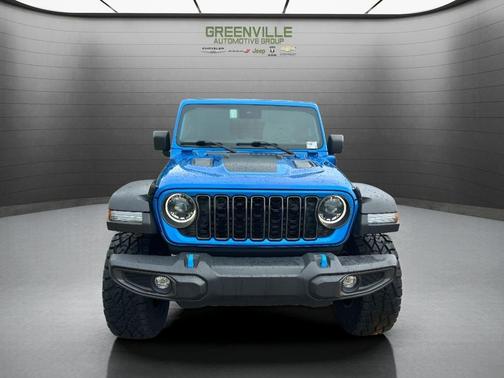 Hydro Blue Pearlcoat 2024 Jeep Wrangler 4xe Rubicon