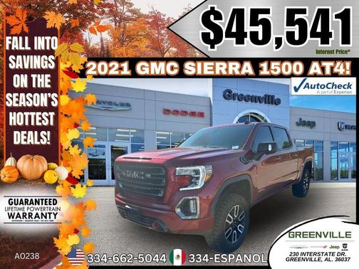 2021 GMC Sierra 1500 AT4