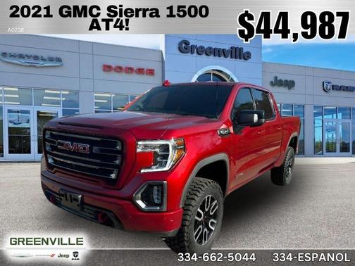 2021 GMC Sierra 1500 AT4