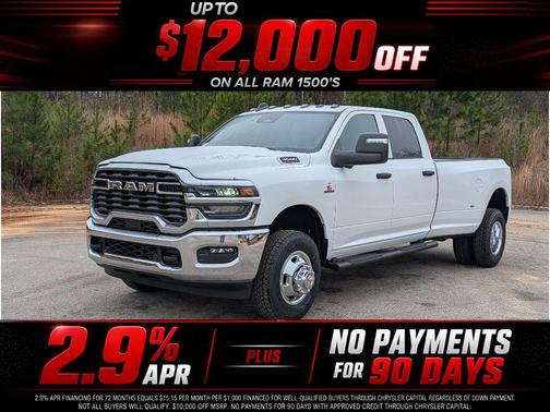 Bright White Clearcoat 2026 RAM 3500 Tradesman