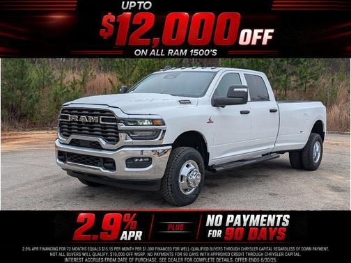 Bright White Clearcoat 2026 RAM 3500 Tradesman