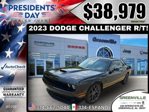 2023 Dodge Challenger R/T Plus