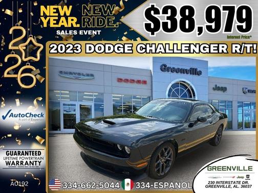 2023 Dodge Challenger R/T Plus