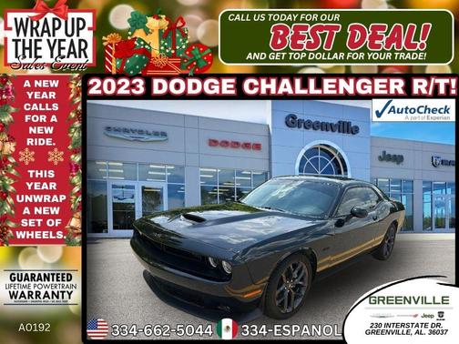 2023 Dodge Challenger R/T Plus