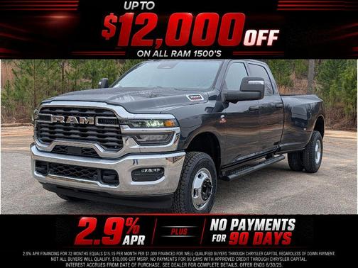 Blue Metallic 2026 RAM 3500 Tradesman