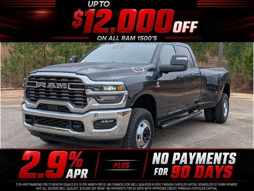 Blue Metallic 2026 RAM 3500 Tradesman