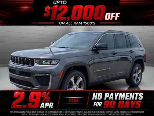Metallic 2026 Jeep Grand Cherokee Limited