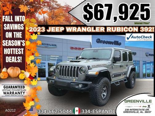 2023 Jeep Wrangler Rubicon 392