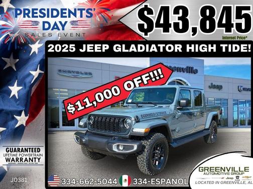 2025 Jeep Gladiator Sport