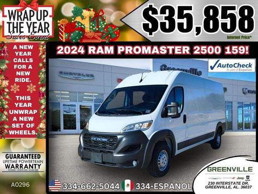 2024 RAM ProMaster 2500 High Roof