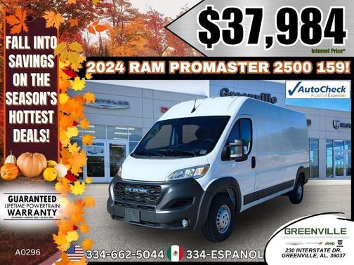 2024 RAM ProMaster 2500 High Roof