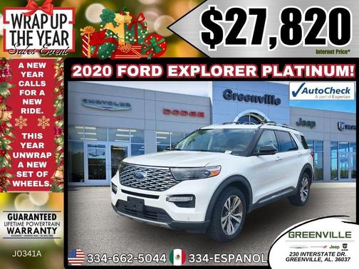 2020 Ford Explorer Platinum